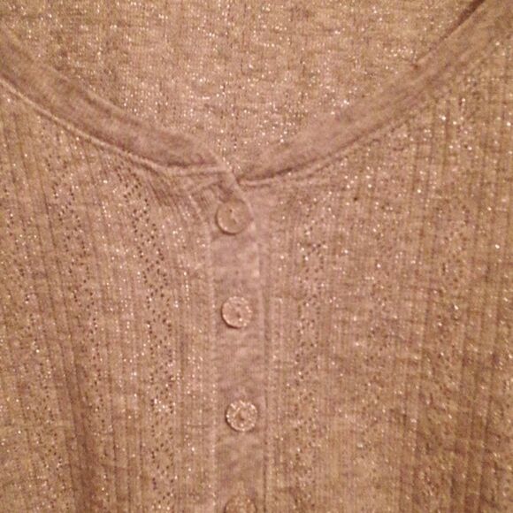 đ«đ«đ«VICTORIASâSECRETâGREY SPARKLEâHENLEYâSLEEPSHIRTâM - Picture 3 of 4